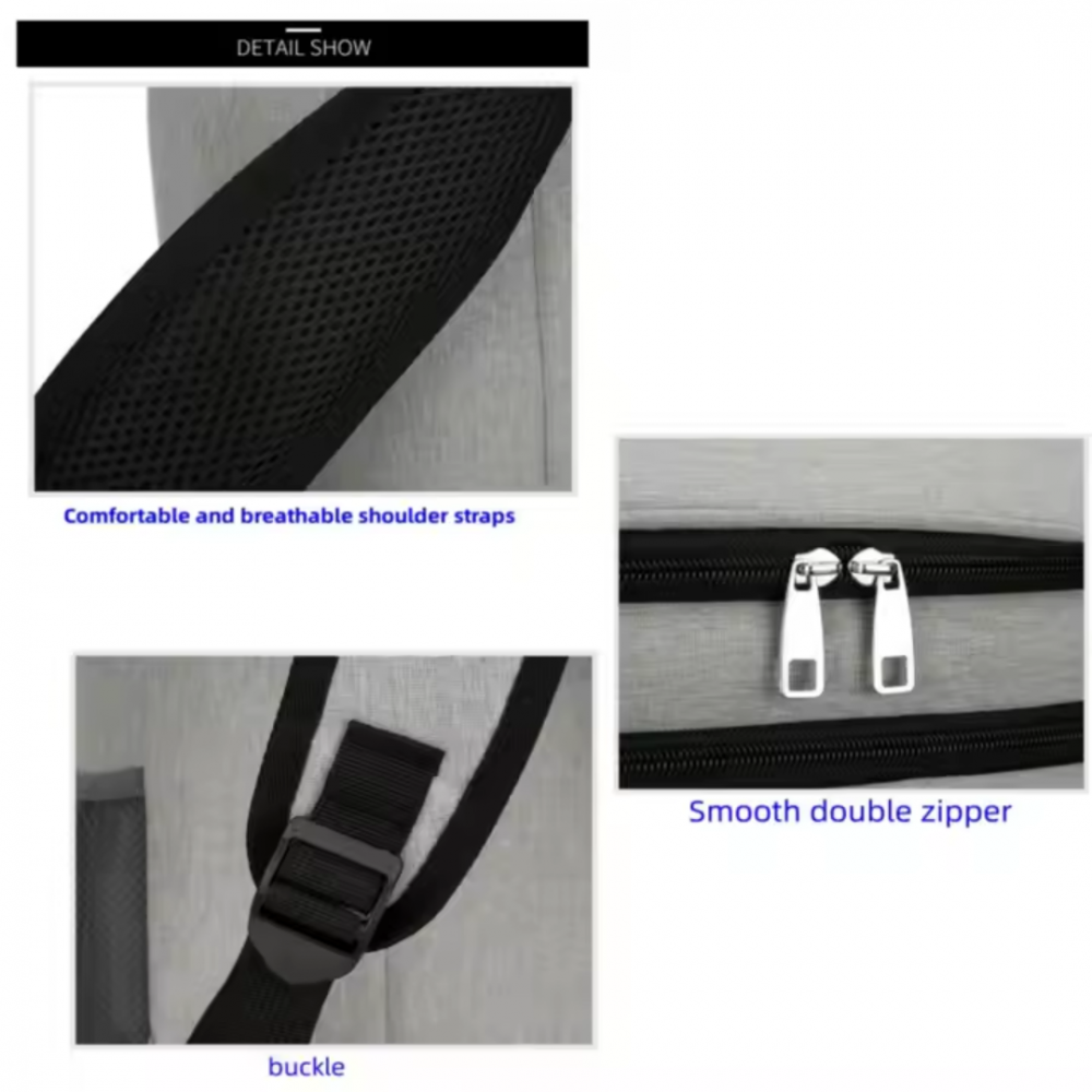 Rucsac frigorific si izoterm 25L, impermeabil, ajustabil, buzunare laterale, ideal pentru picnic si drumetii, Negru [7]