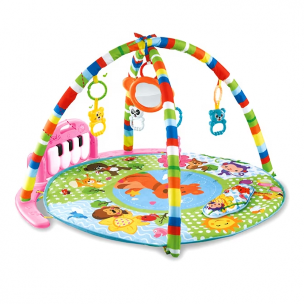 Saltea de activități, 4 în 1, cu lumini, sunete și pian detașabil [1]