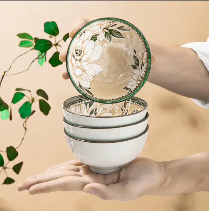 Set 2 boluri ceramica, model CAMELLIA [3]