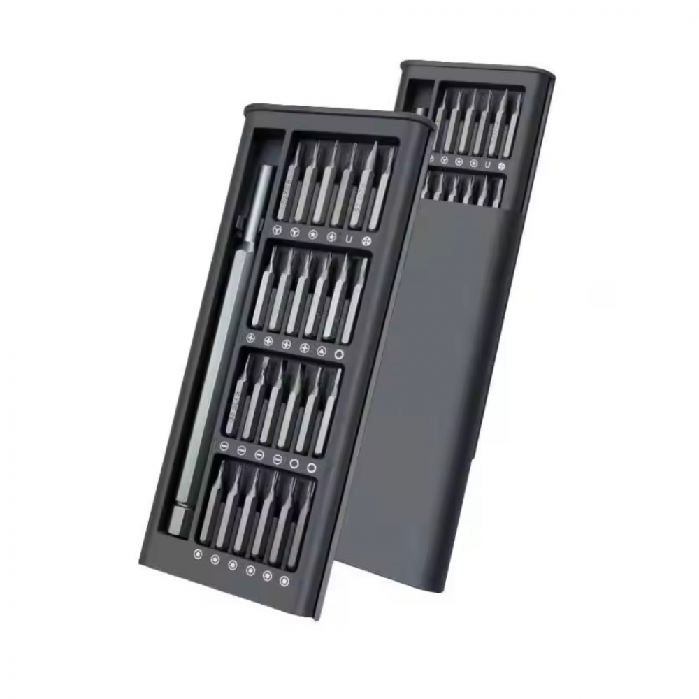 Set 24 mini șurubelniță portabilă - Kit magnetic pentru reparații [1]