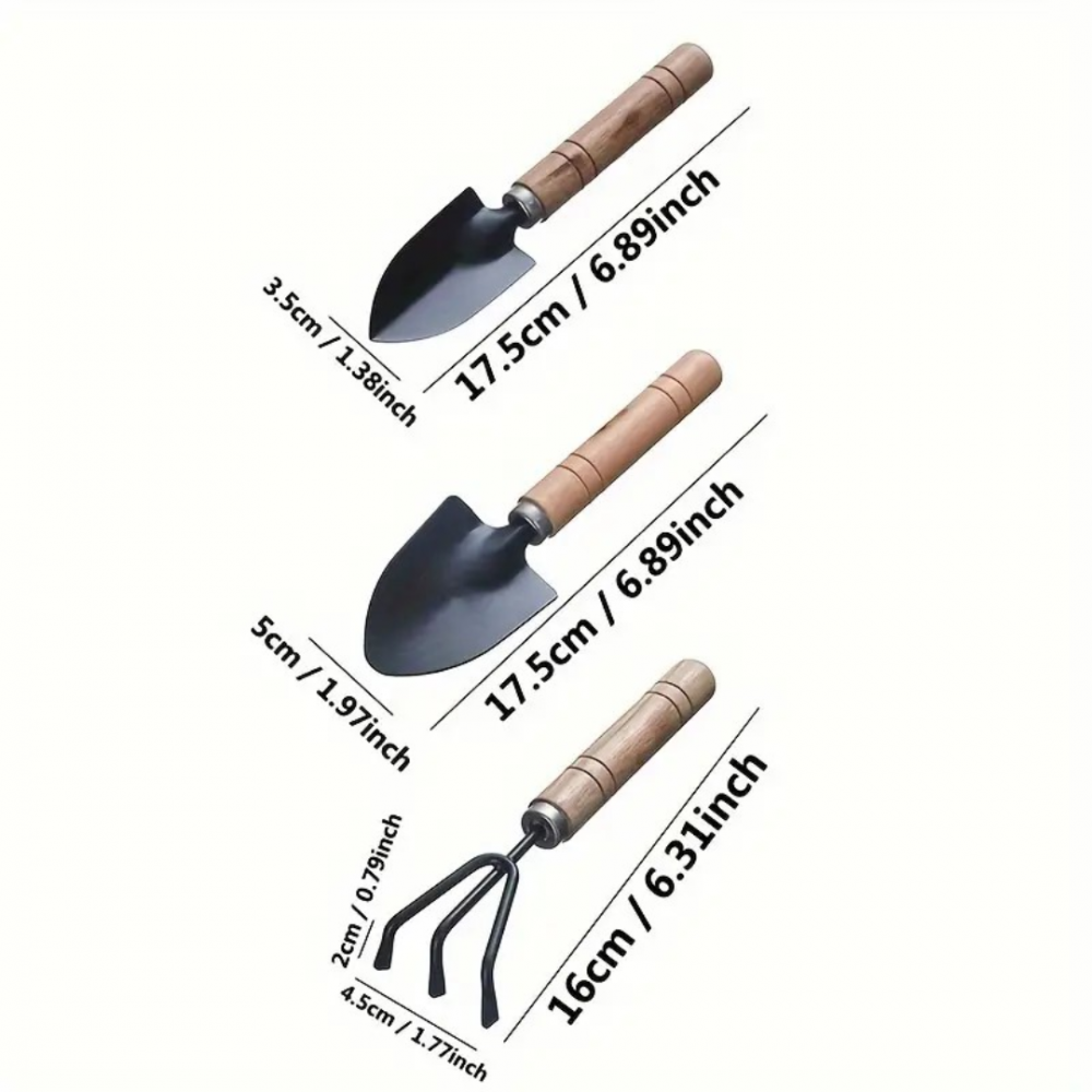 Set 3 piese ustensile grădinărit [3]