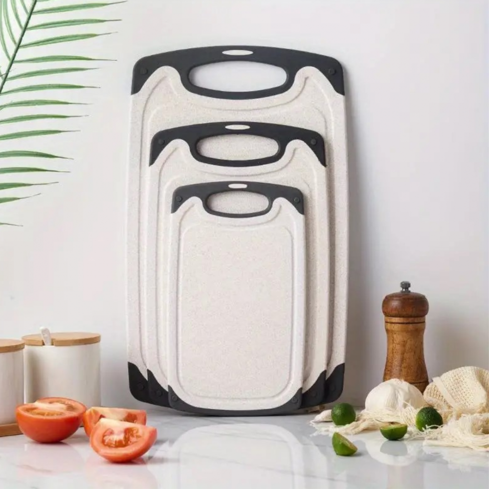 Set 3 tocătoare, Gri [2]