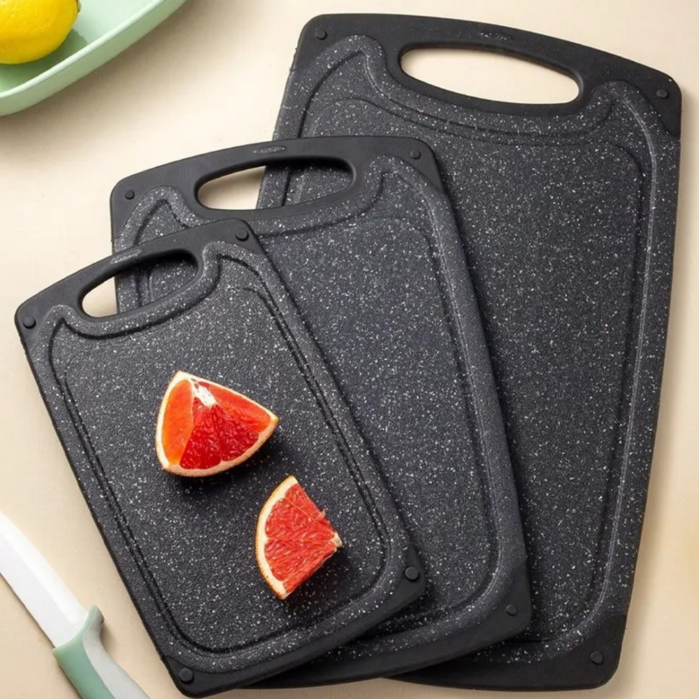 Set 3 tocătoare, Negru [5]