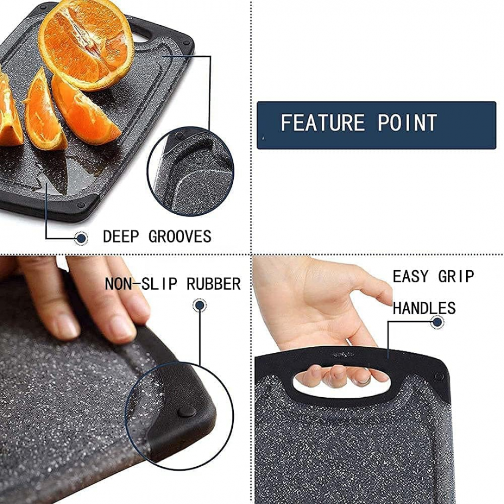 Set 3 tocătoare, Negru [3]