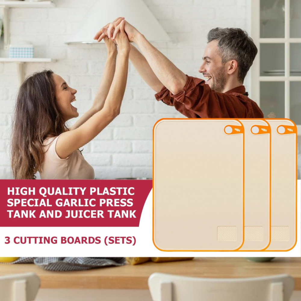 Set 3 tocătoare, Portocaliu [7]