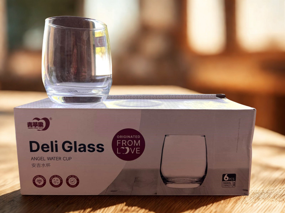 Set 6 pahare sticla, 350 ml [4]