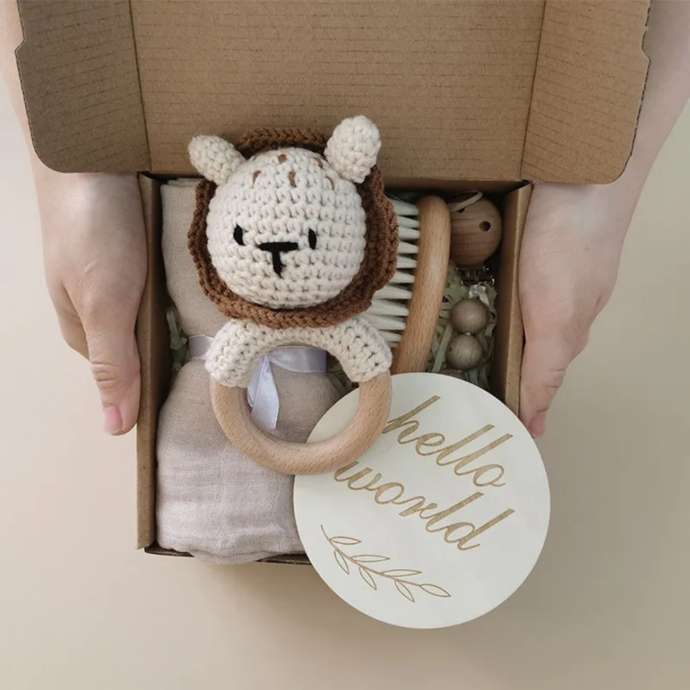 Set bebelusi "Hello World", model Leu [2]