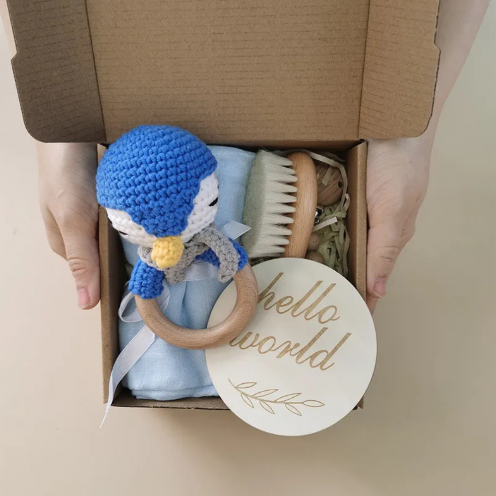 Set bebelusi "Hello World", model Pinguin [3]