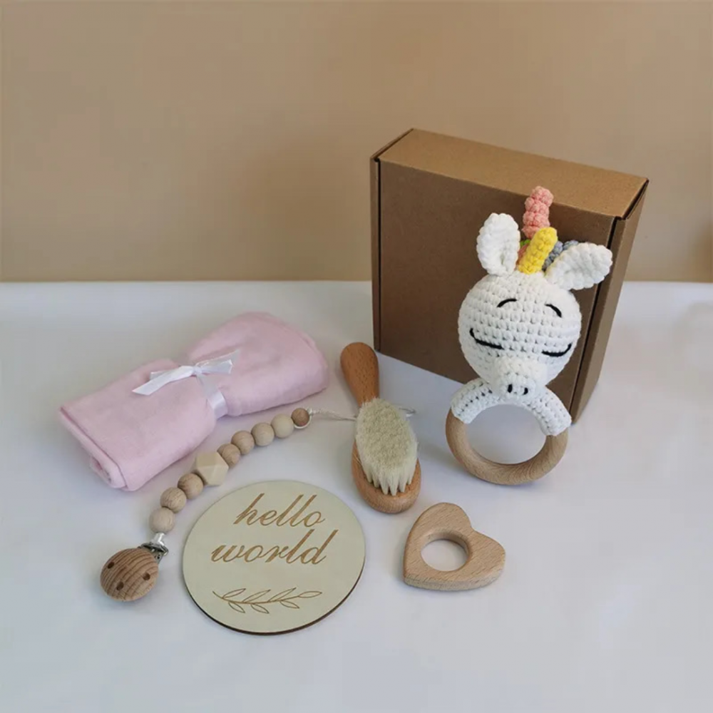 Set bebelusi "Hello World", model Unicorn [2]