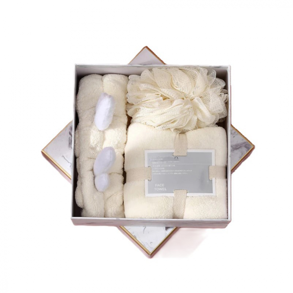 Set cadou 3 piese pentru fete, Crem [1]