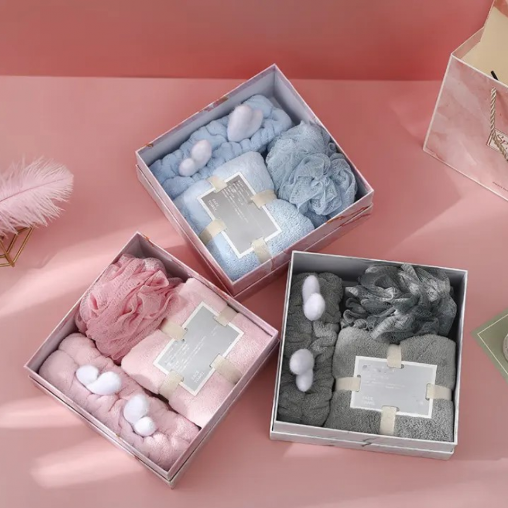 Set cadou 3 piese pentru fete, Roz [2]