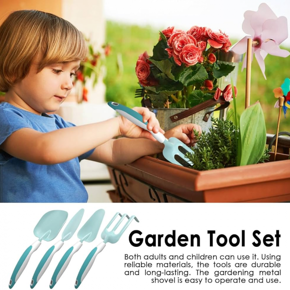 Set de grădinărit pentru copii, Turqoise [2]