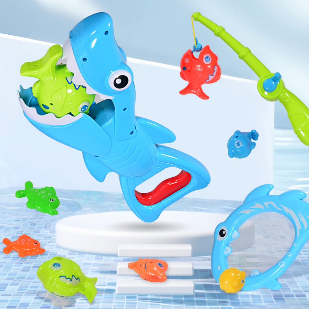 Set de joacă cu undiță și peștișori colorati [3]