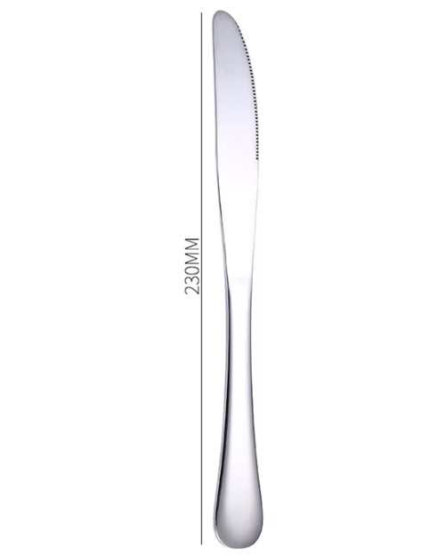 Set de tacamuri, 4 piese inox, Argintiu [5]