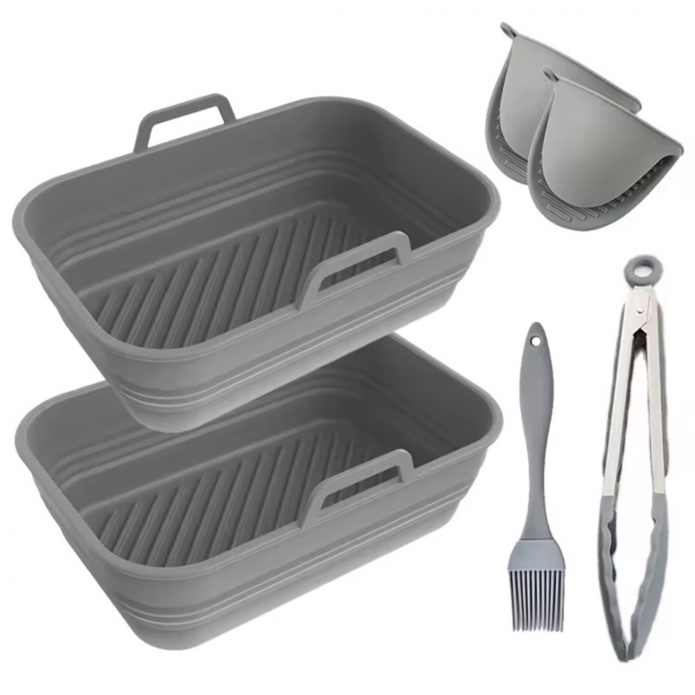 Set din silicon pentru friteuza air fryer [1]