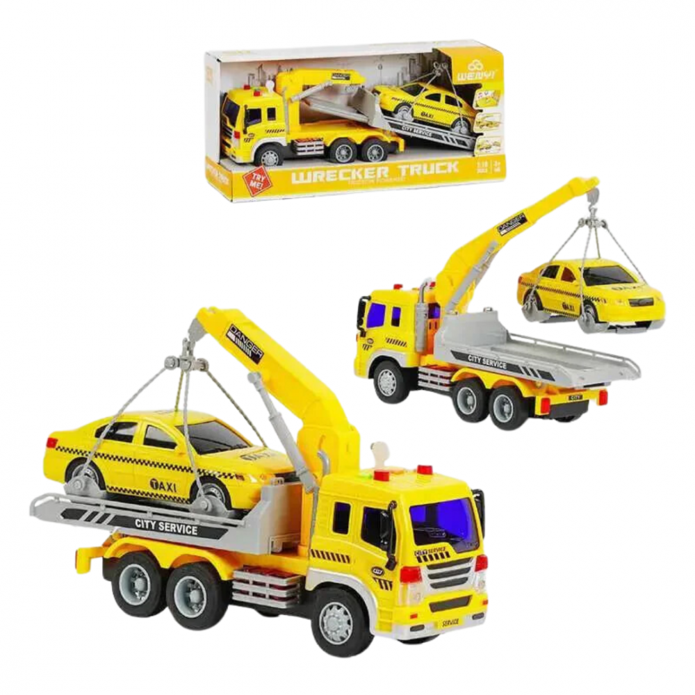 Set mașină și camion tractare pe șină [5]