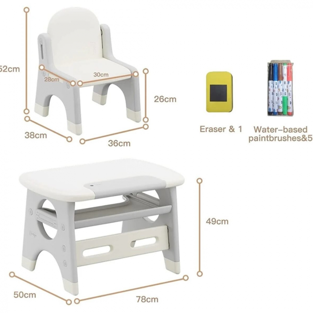 Set scaun cu masă pentru diverse activități [8]
