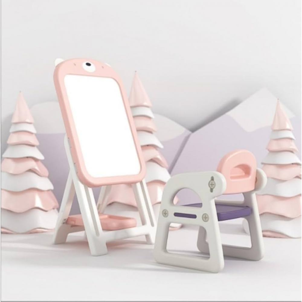 Set scaun și tablă multifuncțională, model Ursuleț [3]