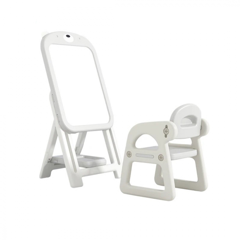 Set scaun și tablă pentru scris și desen, model Ursuleț [2]