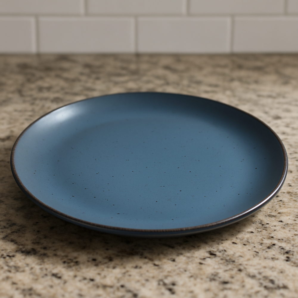 Set vesela 18 piese, pentru 6 persoane, Ceramica, design modern, culoare Bleumarin [3]