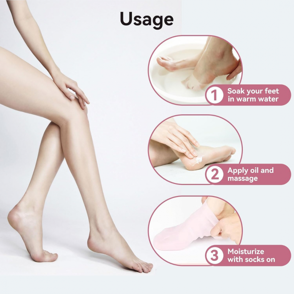 Sosete impermeabile și respirabile, Roz Transparent [4]