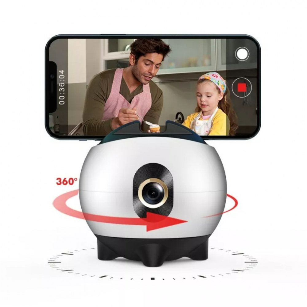 Stabilizator de imagine cu urmărire automată a feței și rotație 360° [4]