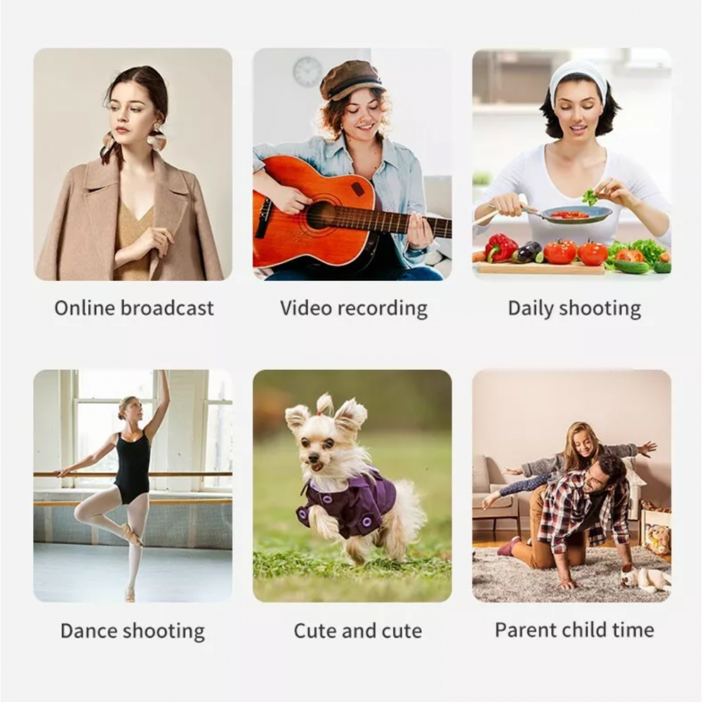 Stabilizator de imagine cu urmărire automată a feței și rotație 360° [9]