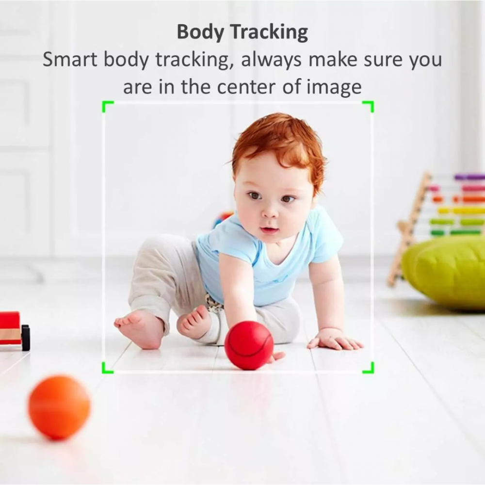 Stabilizator de imagine cu urmărire automată a feței și rotație 360° [6]