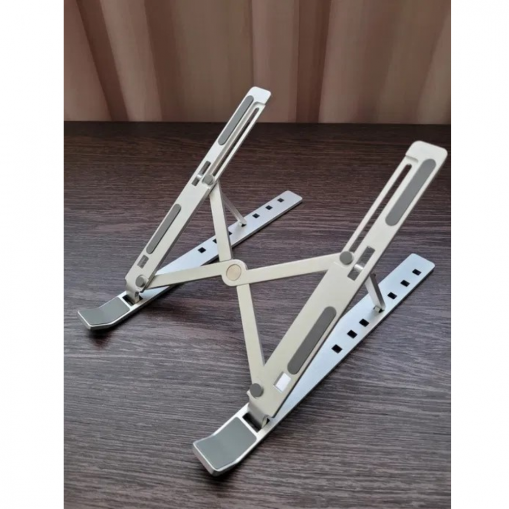 Suport laptop reglabil, argintiu [5]