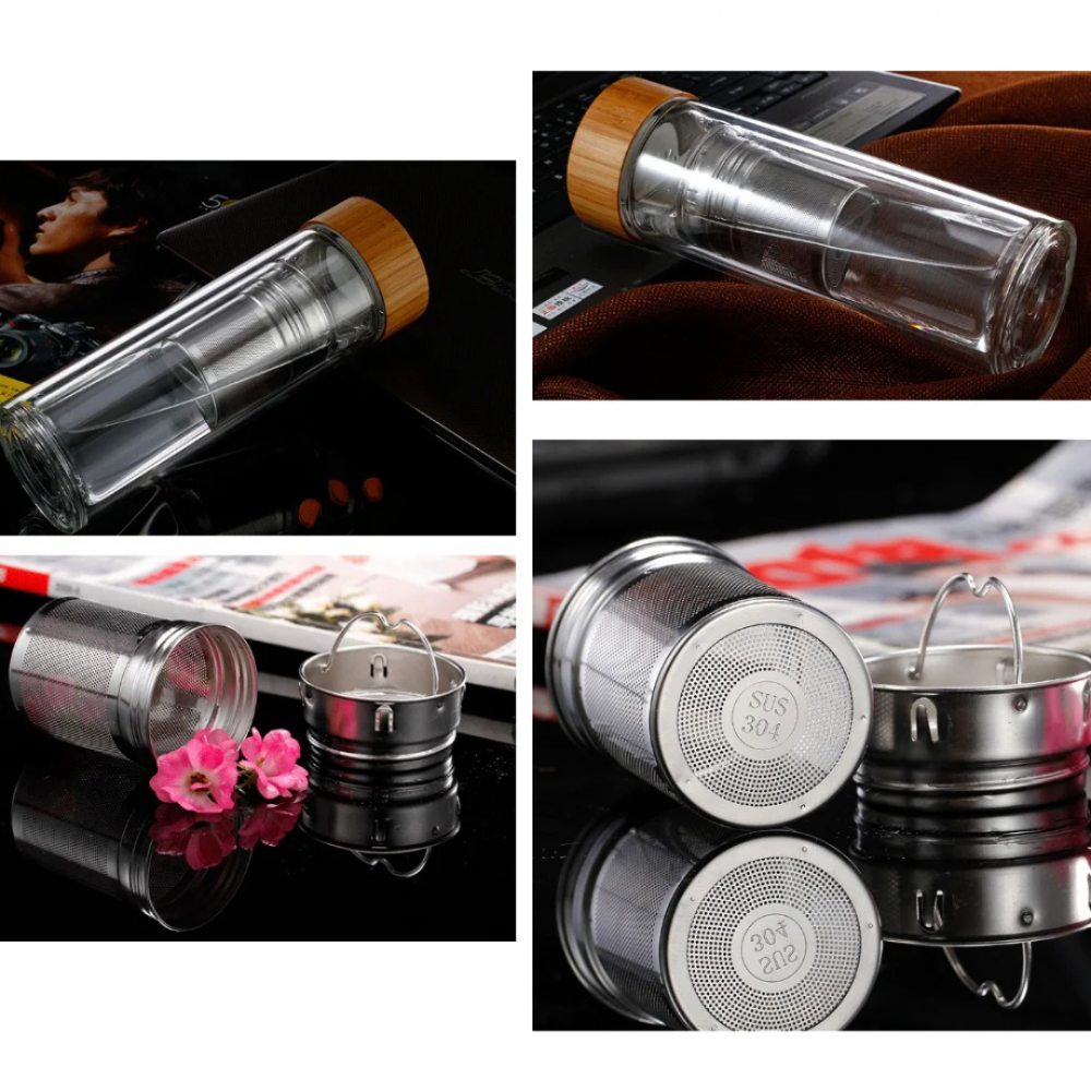 Sticlă de Ceai cu Infuzor, 500 ml [2]