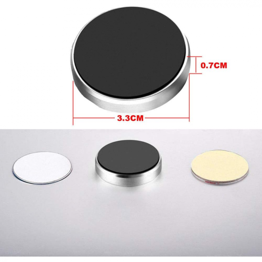 Suport magnetic universal pentru mașină, argintiu [9]