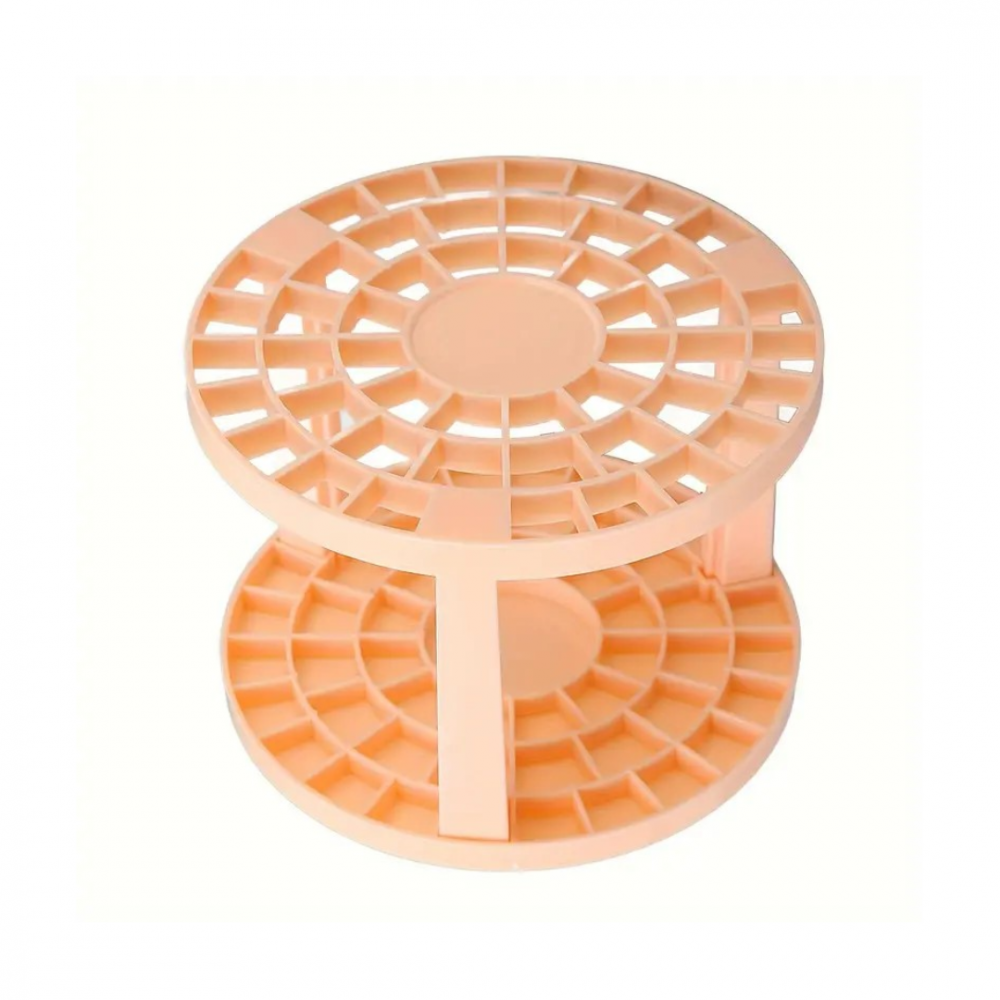 Suport de 49 pensule cosmetice, Roz [1]