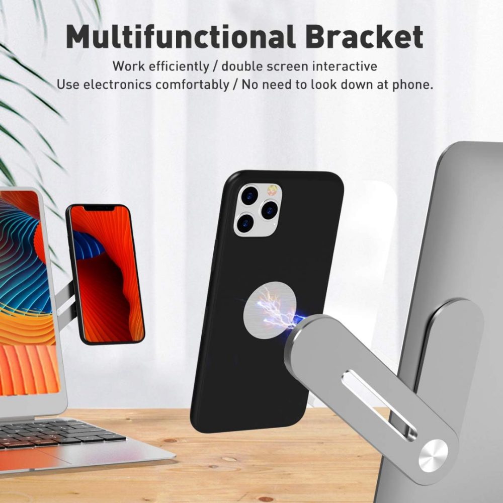 Suport magnetic telefon pentru laptop [2]