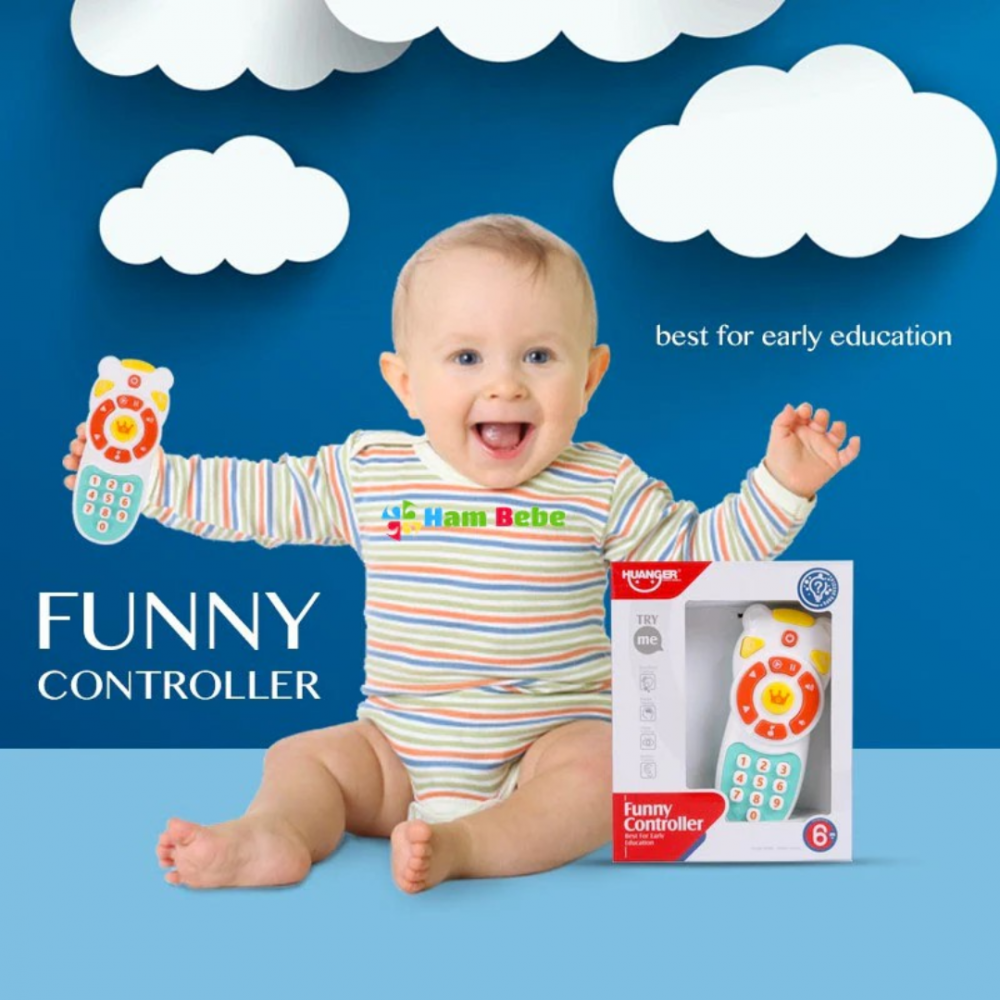 Telecomandă interactivă pentru bebeluși, cu sunete și lumini [6]