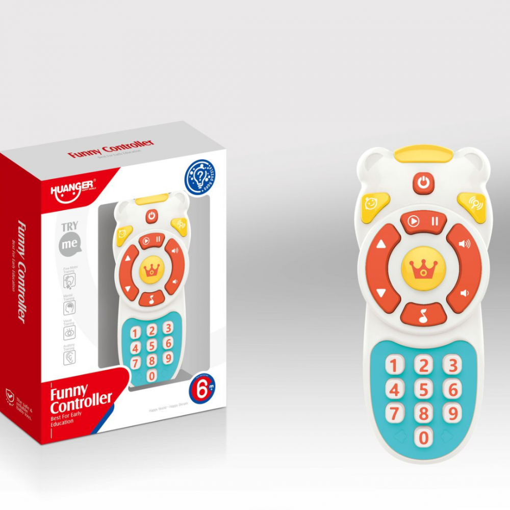 Telecomandă interactivă pentru bebeluși, cu sunete și lumini [7]