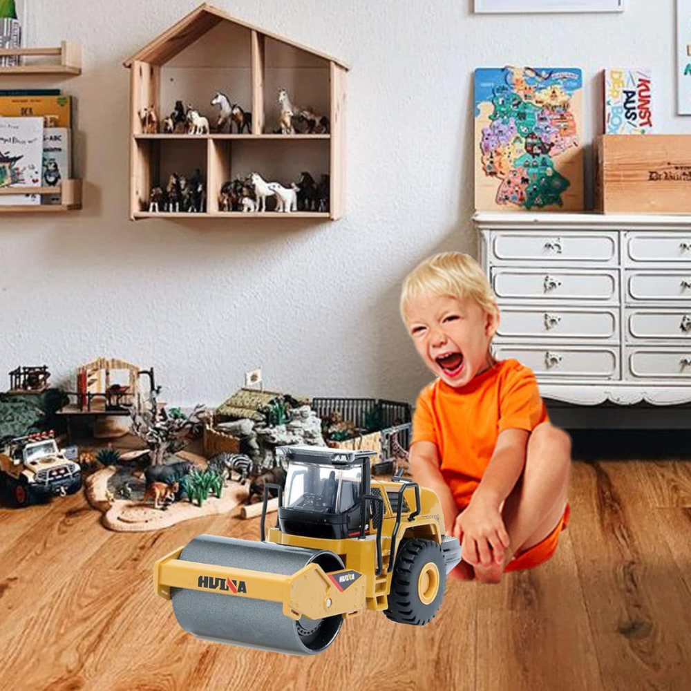 Tractor cu compactor pentru nivelare, scară 1:16 [3]