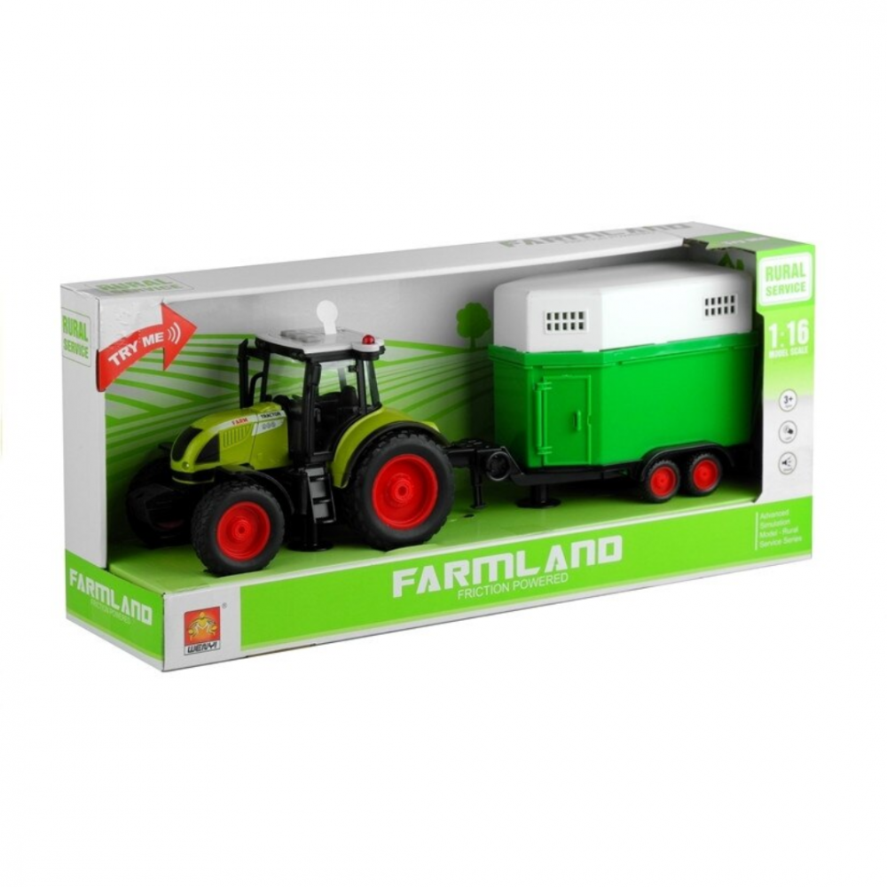 Tractor cu remorcă transport cai,  scară 1:16 [2]