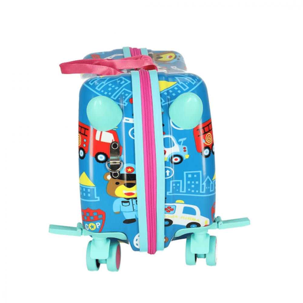 Troler ride-on cu 4 roți, model rutier [7]