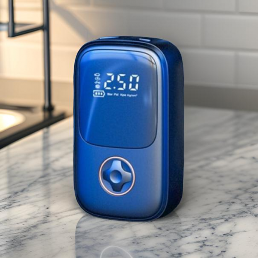 Compresor auto portabil, negru [4]