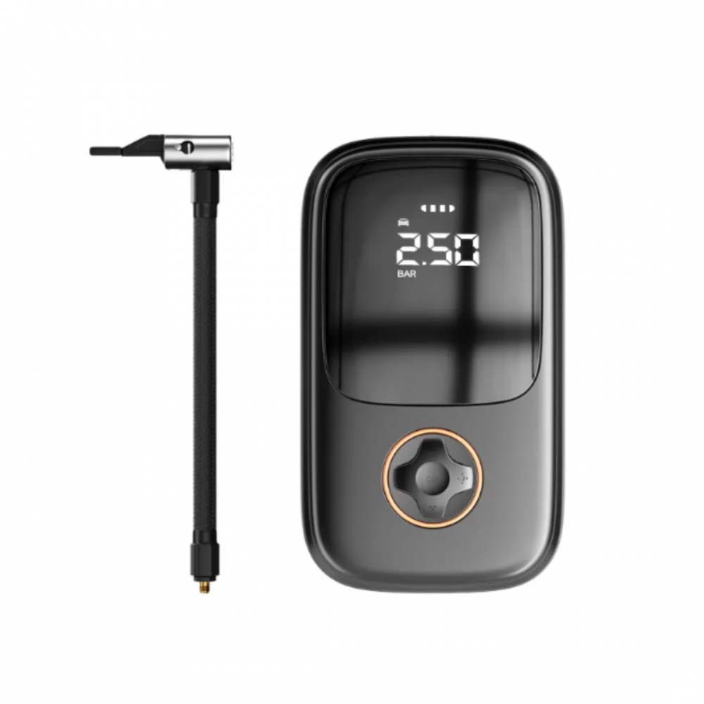 Compresor auto portabil, negru [1]