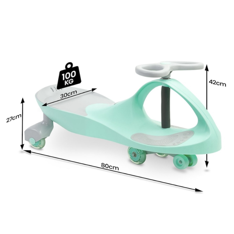 Vehicul acționat cu picioarele pentru copii, turcoaz [5]