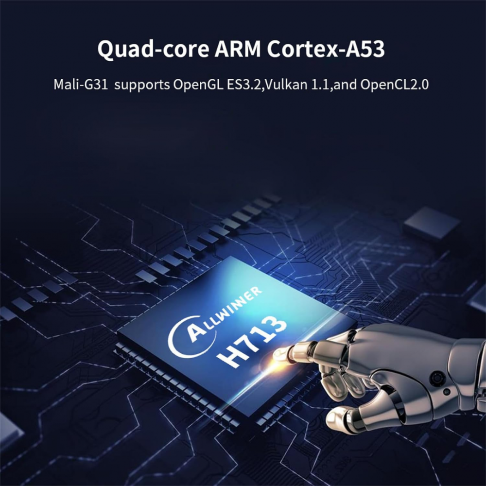 Videoproiector portabil cu Wi-Fi 6, rezoluție 4K și Android 11 [10]