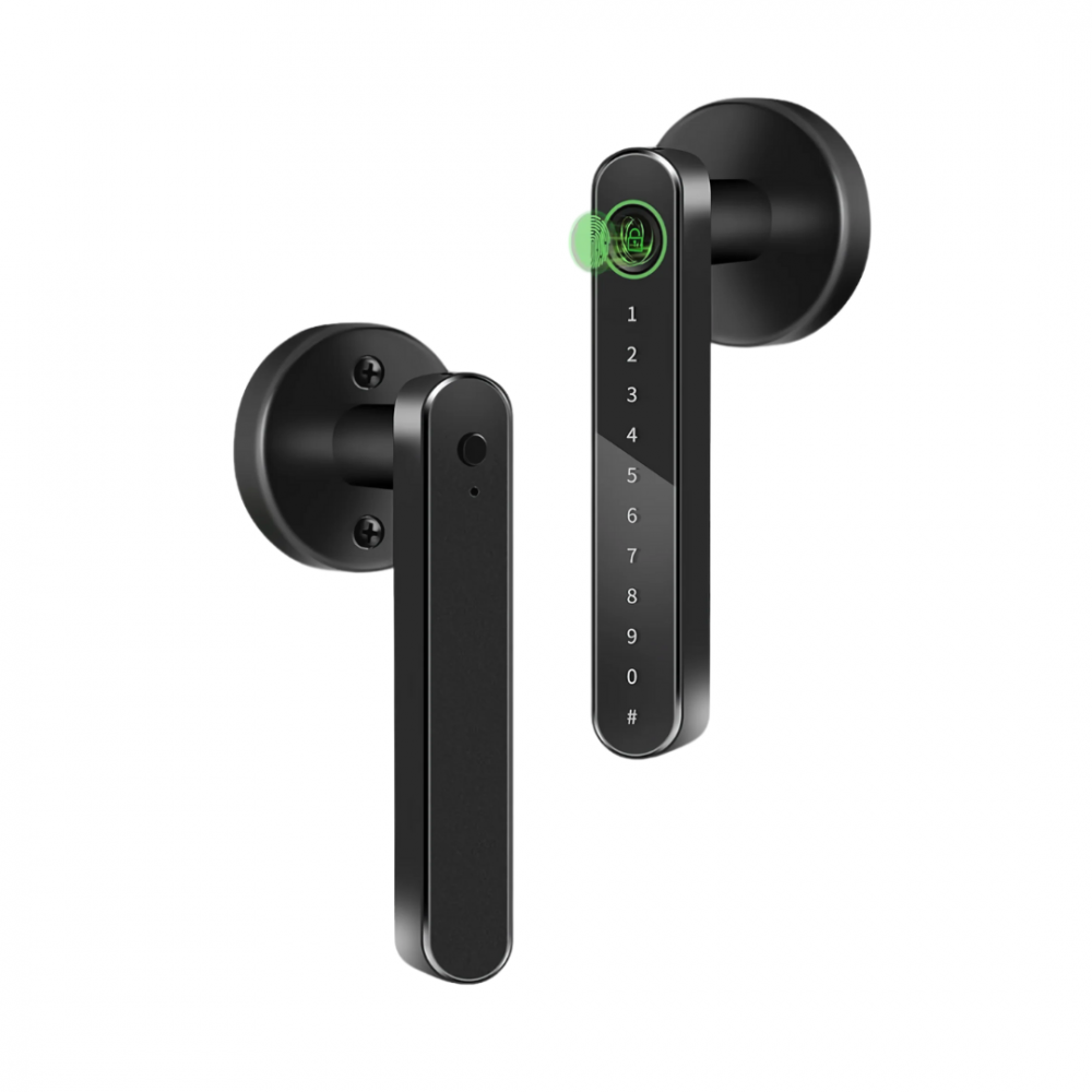 Yală digitală smart cu amprentă și cod PIN, pentru locuință/hotel [2]