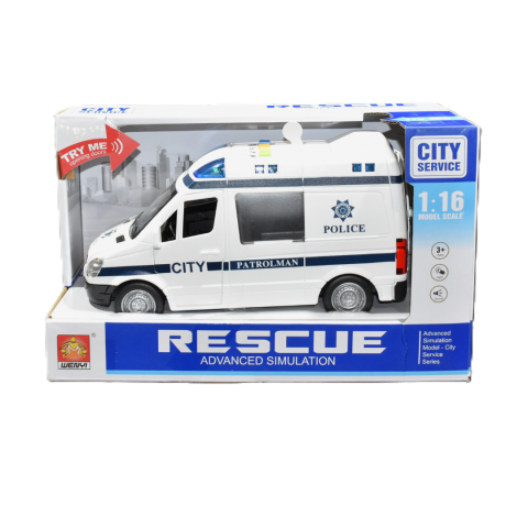 Mașină de poliție cu uși care se deschid [7]