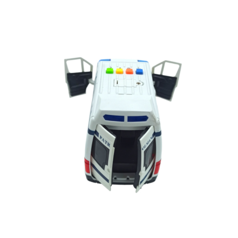 Mașină de poliție cu uși care se deschid [4]