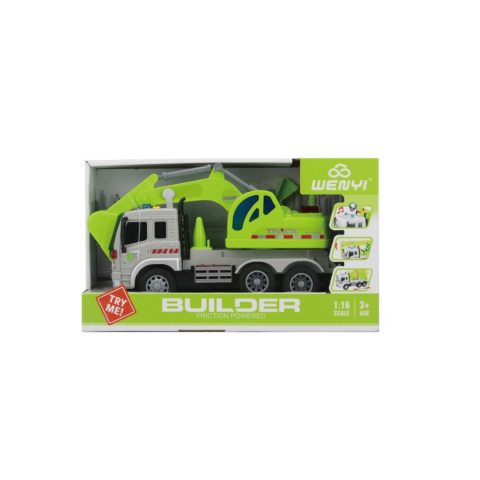 Camion cu buldoexcavator [4]