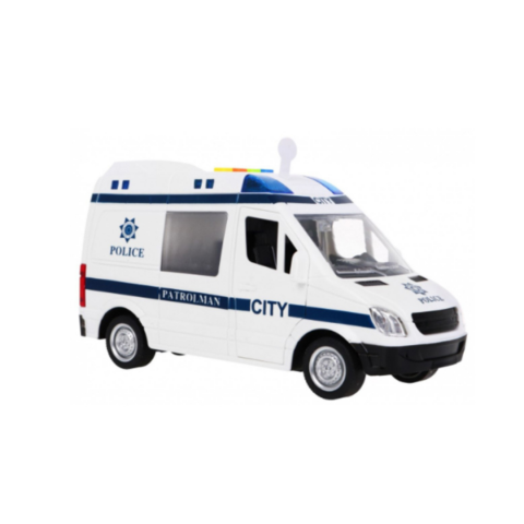 Jucării băieți - Mașină de poliție cu uși care se deschid