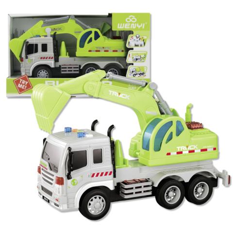 Camion cu buldoexcavator [2]