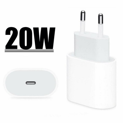 Adaptor încărcător USB-C compact cu încărcare rapidă 20W, alb [2]
