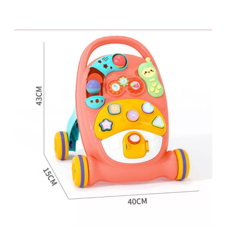 Antepremergător 2 în 1 pentru copii, Roz Piersică [2]